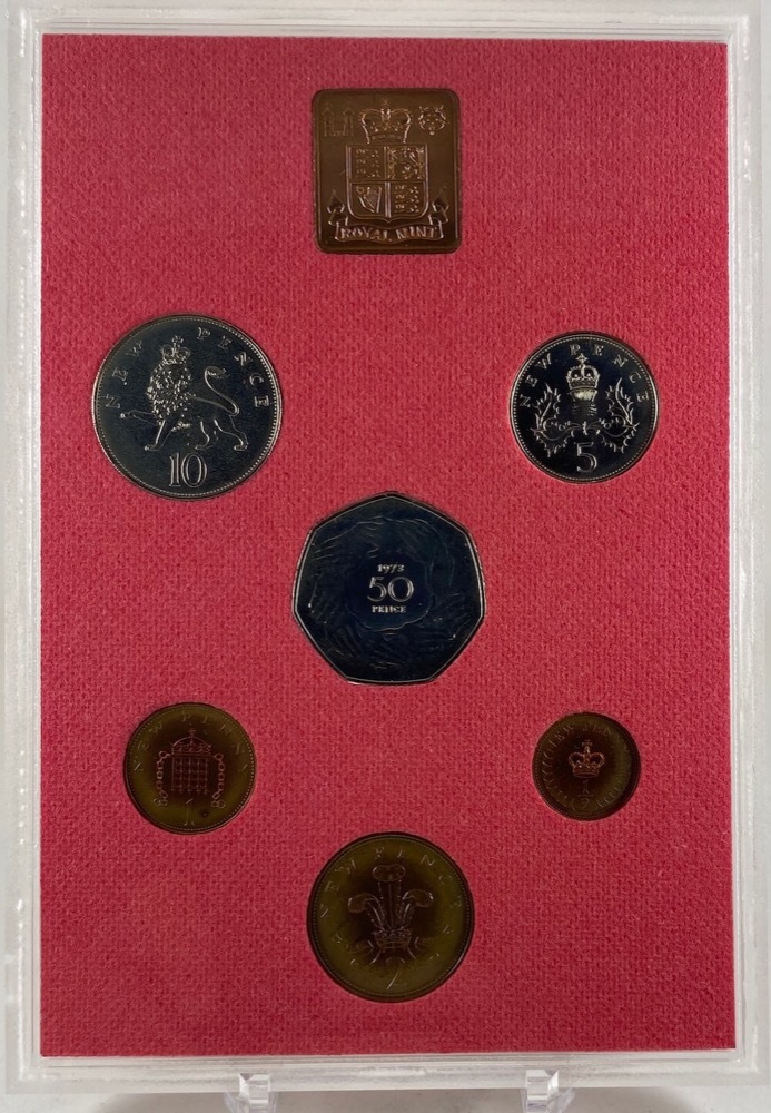 1973 Proof Coin Set Coinage of Great Britain and Northern Ireland product image