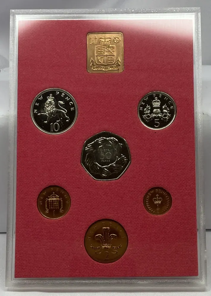 1973 Proof Coin Set Coinage of Great Britain and Northern Ireland