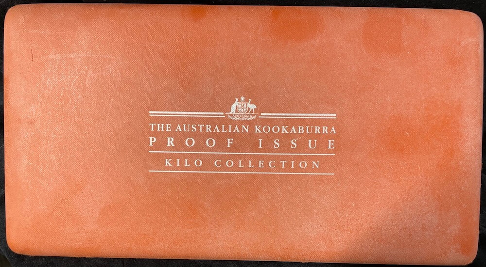 2002 Silver Five Coin Proof Set (1kg 10oz 2oz 1oz 1/2oz) Evolution of Time