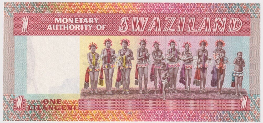 Swaziland 1974 1 Lilangeni P# 1a Uncirculated product image