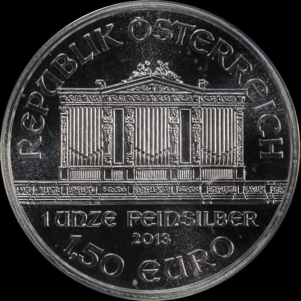Austria 2013 Silver 1.5 Euro Philharmonic KM# 3159 Uncirculated product image