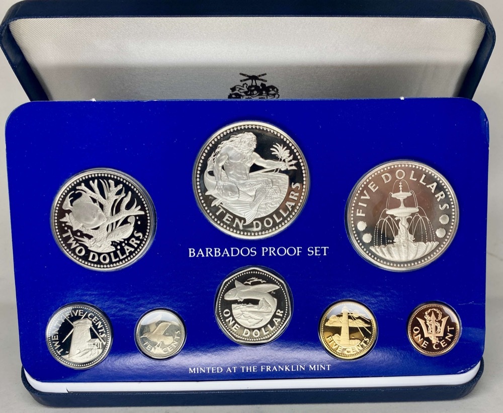 Barbados 1979 Proof Coin Set KM# PS7  product image