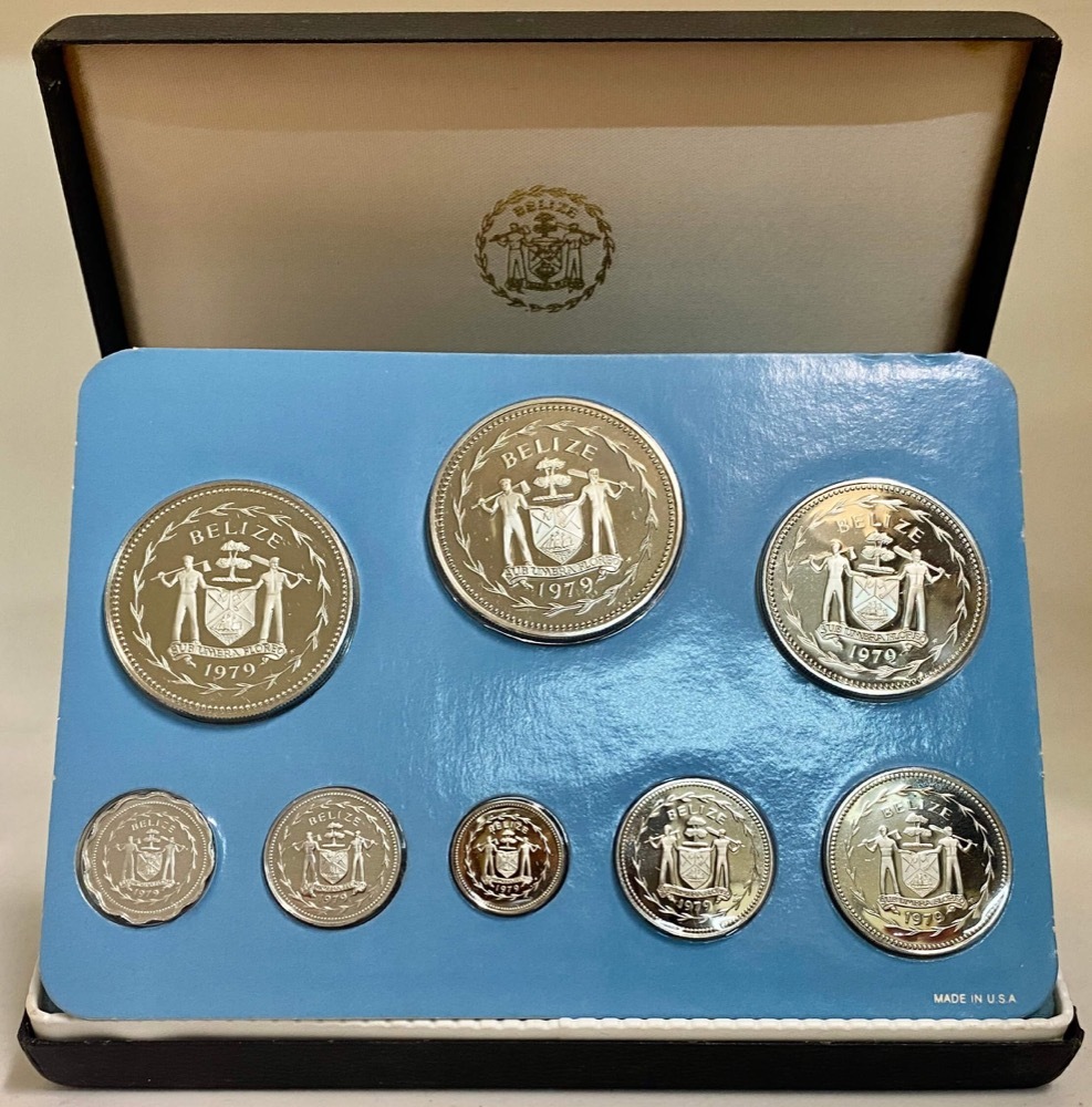 Belize 1979 Copper-Nickel Proof Coin Set KM# PS11  product image