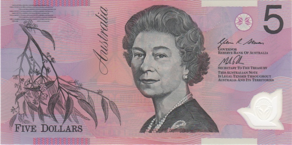 2012 $5 Note Stevens/Parkinson Standard Prefix R#222a Uncirculated