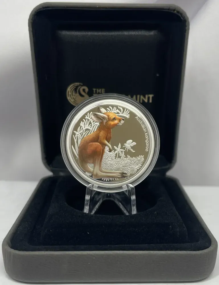 2010 Silver 1/2 Ounce Proof Coin Bush Babies Kangaroo