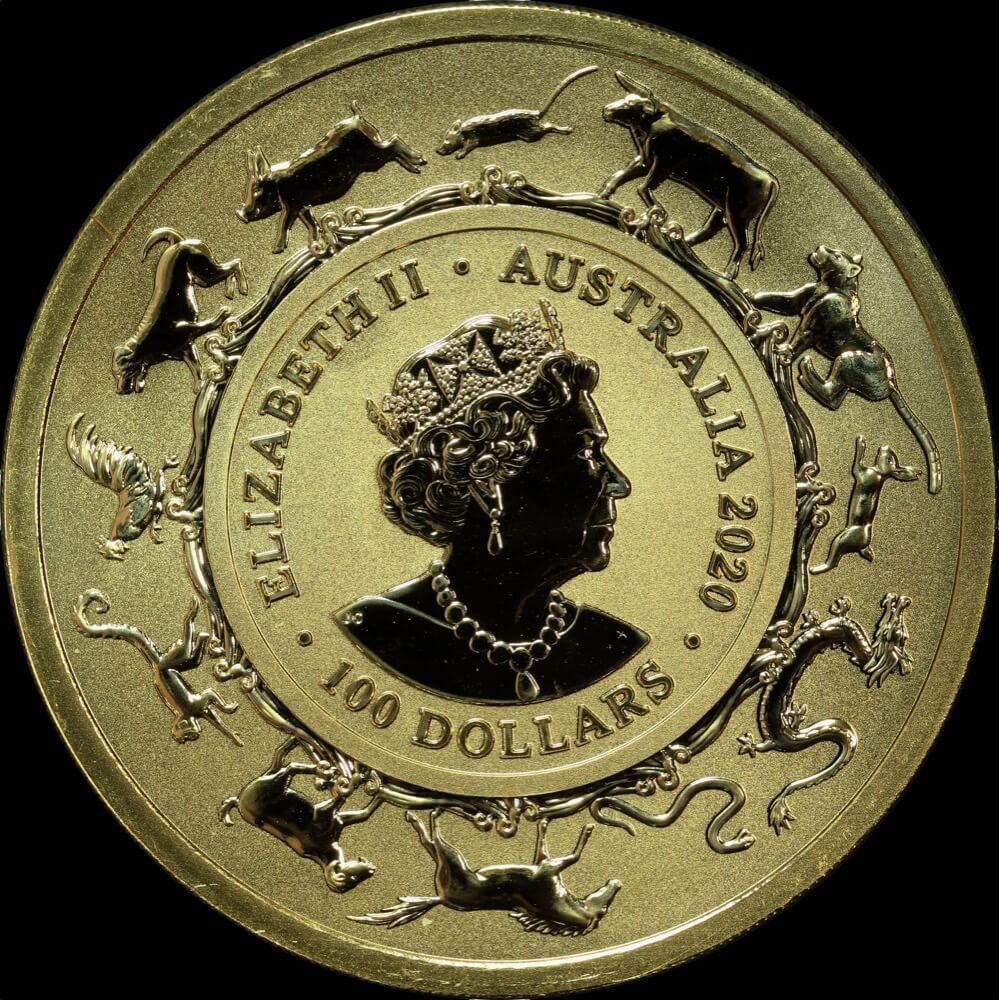 2020 Gold Lunar One Ounce Specimen Coin Series III Rat product image