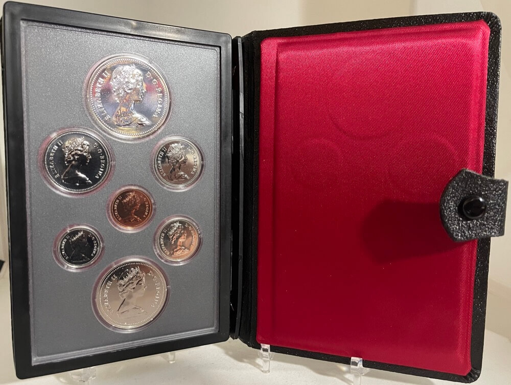 Canada 1980 Silver Proof Coin Set KM# CPL11 Polar Bear product image