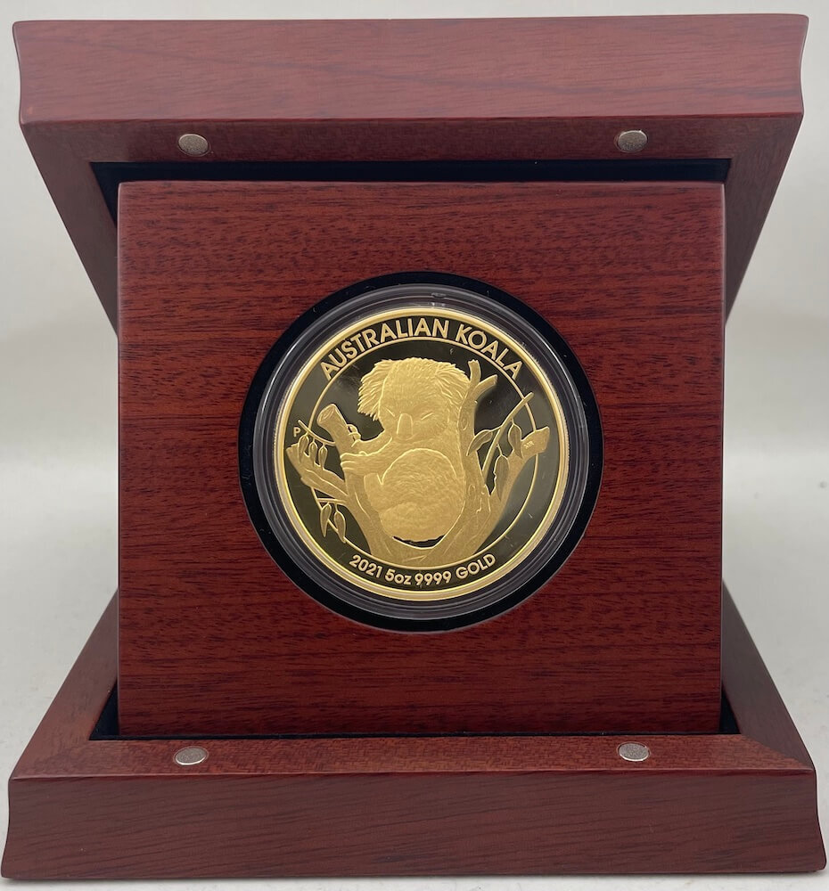 2021 Gold 5 oz Proof Coin Koala product image
