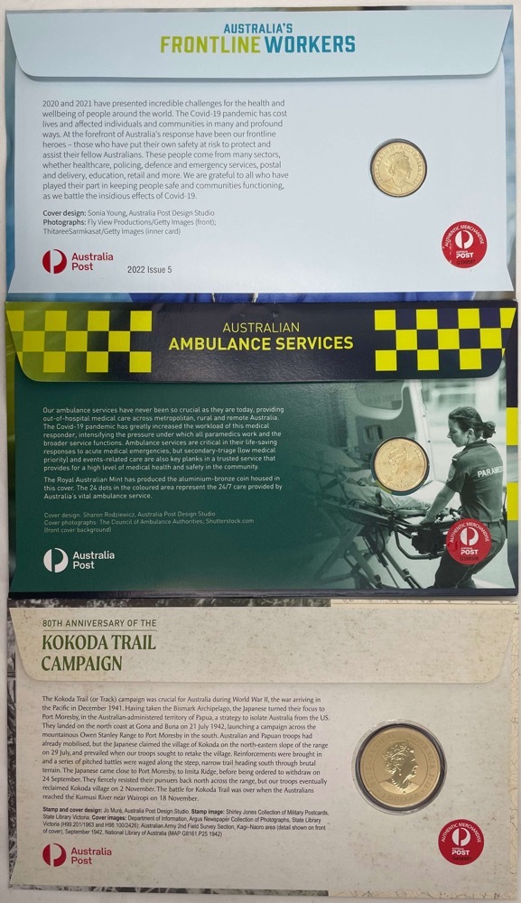 2022 2 Dollar PNC Trio Brisbane ANDA Money Expo Overprint product image