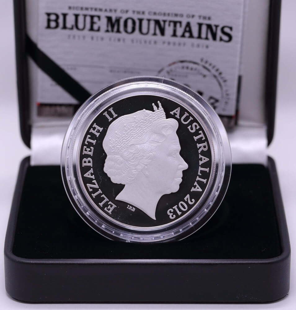 2019 Silver 10 Dollar Proof Coin Blue Mountains Crossing product image