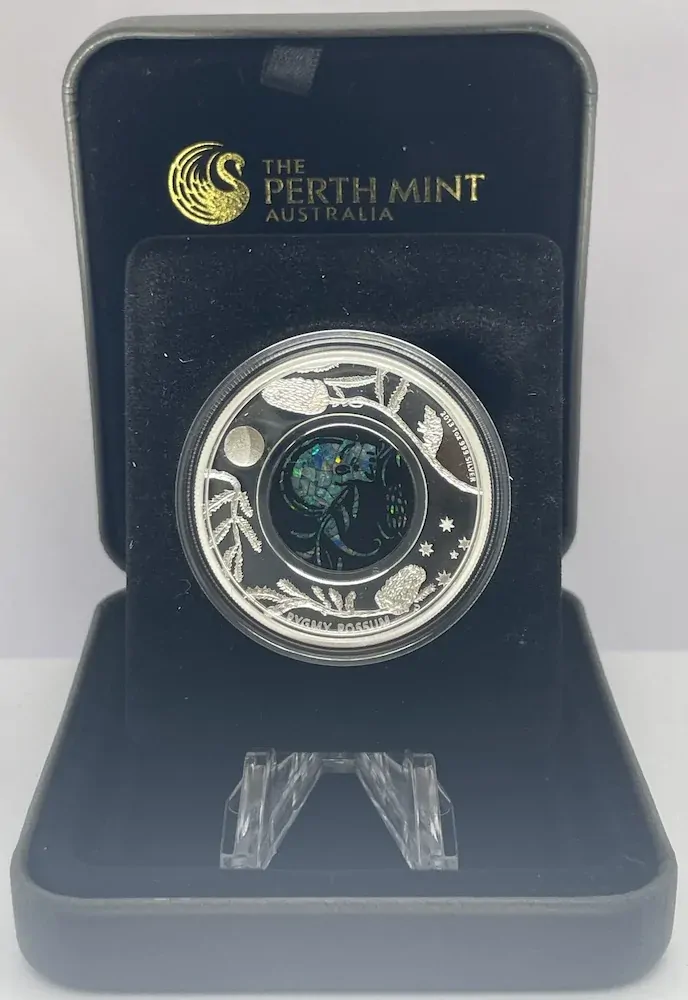 2013 Silver 1 Ounce Proof Coin Opal Pygmy Possum product image