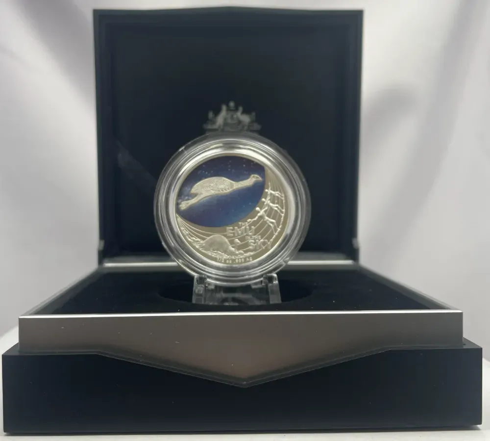 2020 Silver 1/2 Ounce Proof Coin Star Dreaming The Emu in the Sky product image