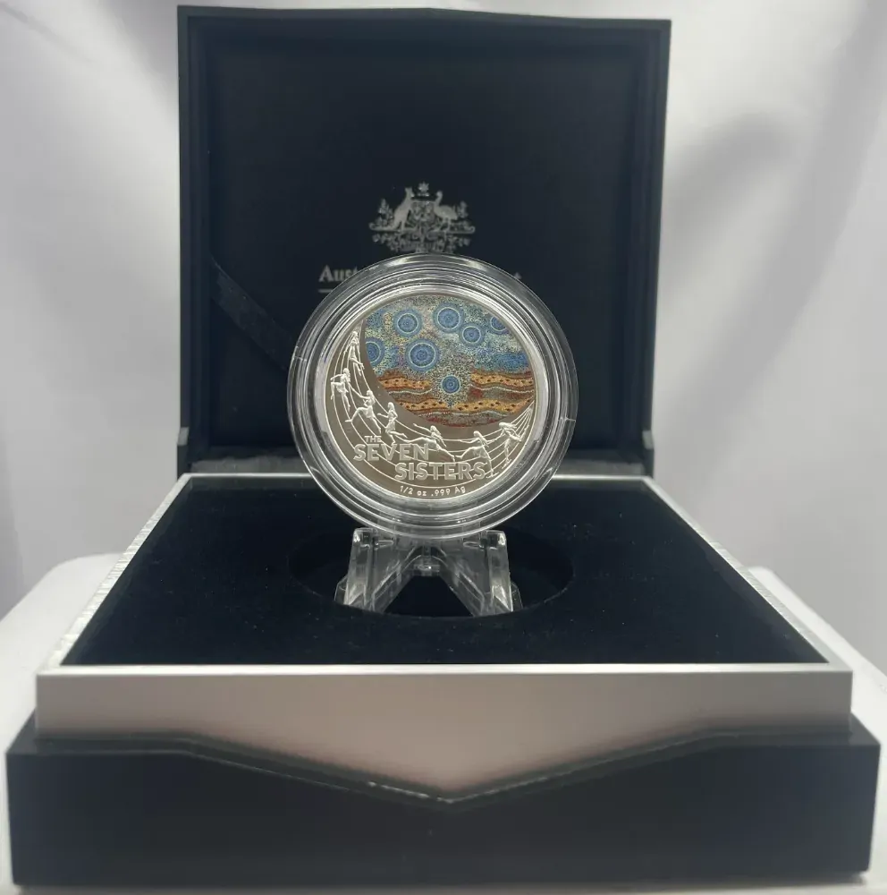2020 Silver 1/2 Ounce Proof Coin Star Dreaming Seven Sisters product image