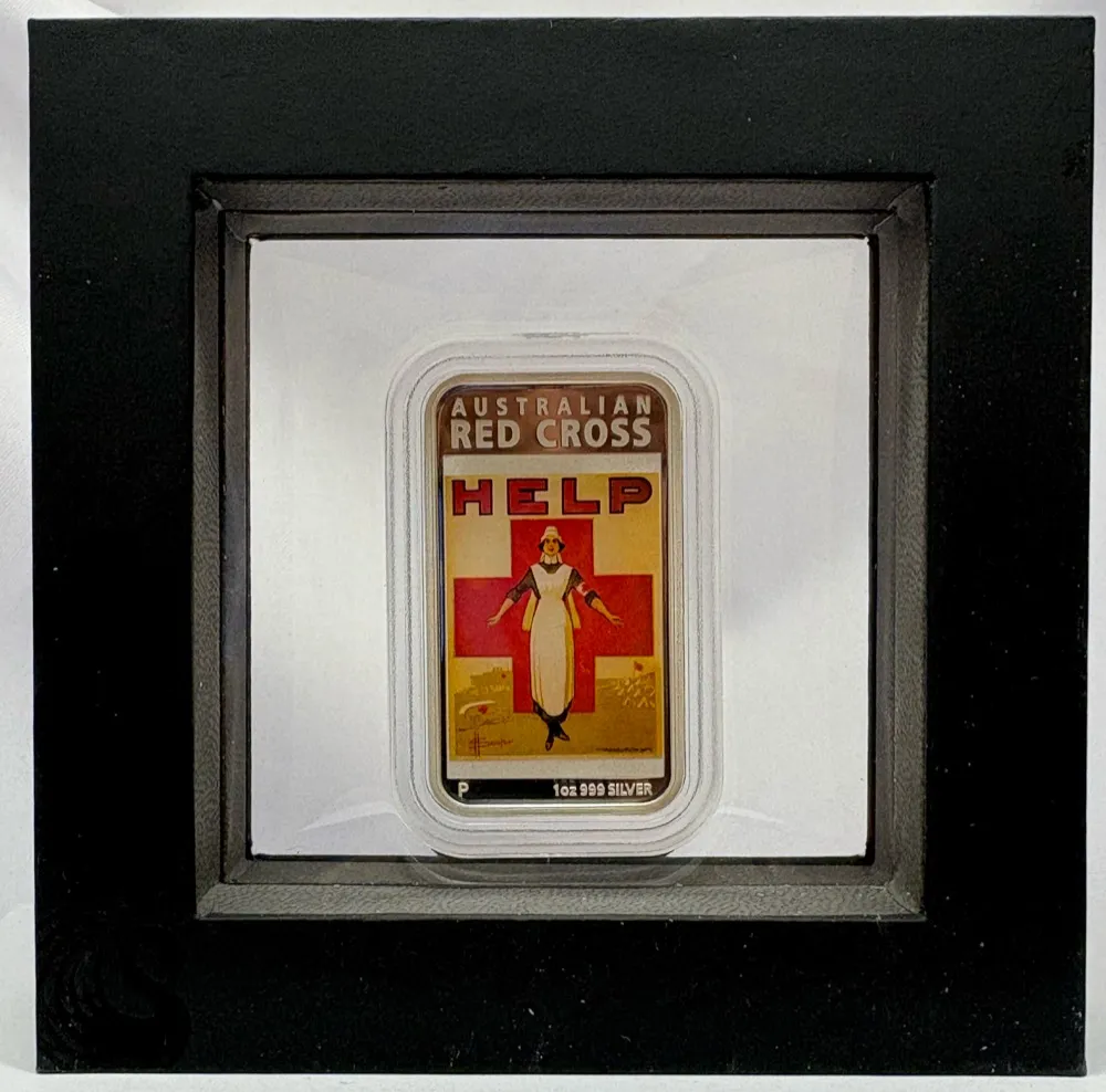 2015 Silver 1oz Proof Coin WWI Posters - Red Cross