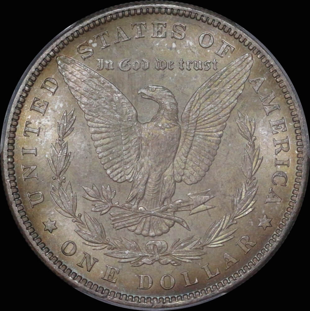 United States 1885 Silver Morgan Dollar PCGS MS65 product image