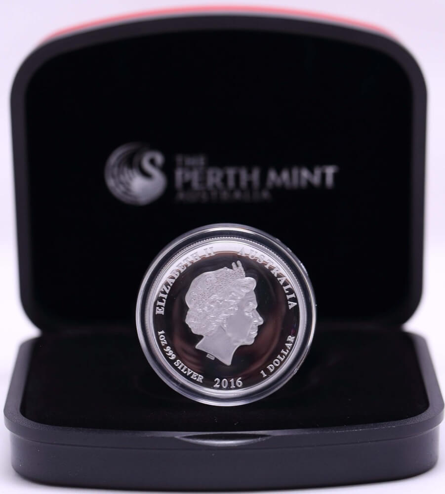 2016 Silver 1oz High Relief Proof Coin Lunar Monkey product image