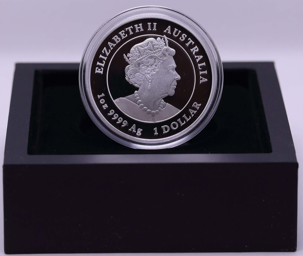 2020 Silver 1oz Coloured Proof Coin Lunar Mouse product image