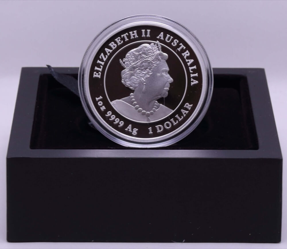 2021 Silver 1oz Coloured Proof Coin Lunar Ox product image