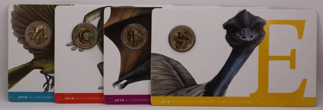 2016 1 Dollar Uncirculated 26 Coin Set Alphabet Animals product image