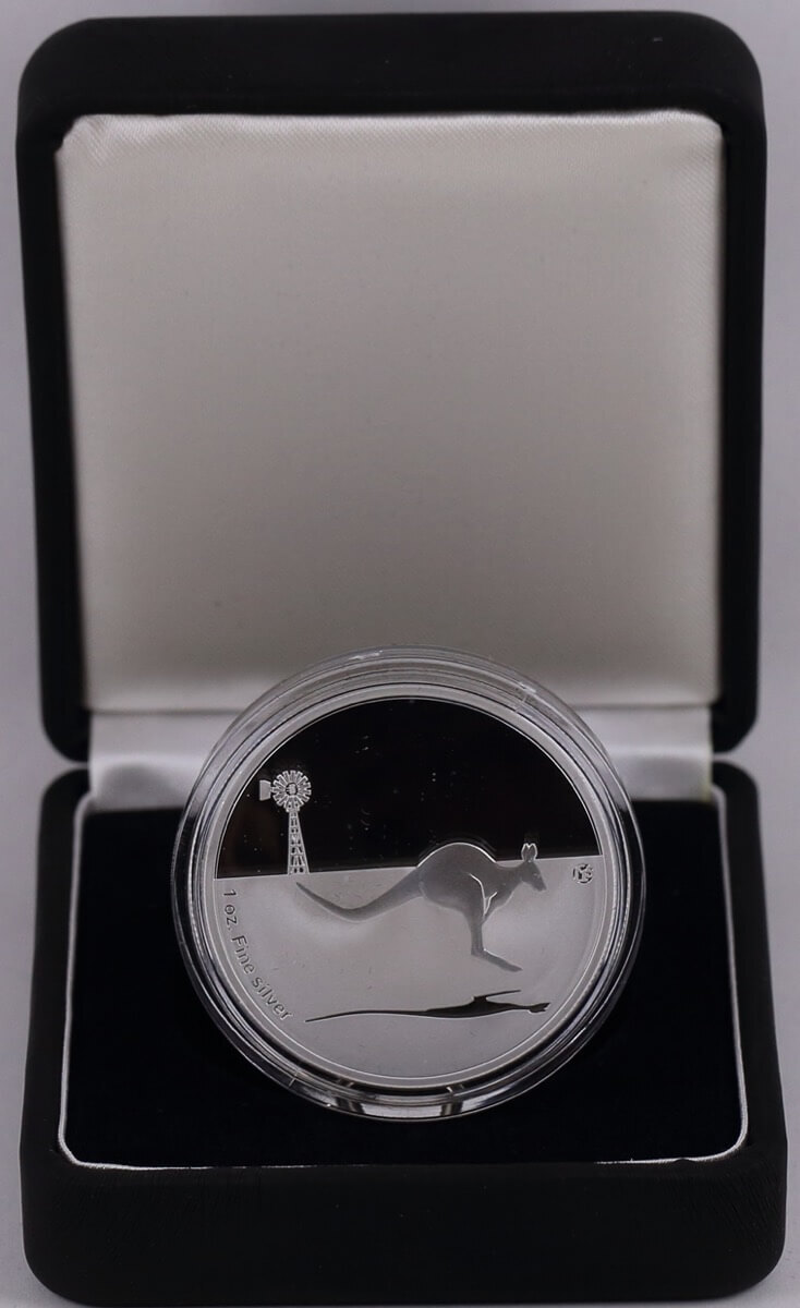 2014 Silver 1oz Proof Coin Kangaroo in the Outback - F15 Privy product image