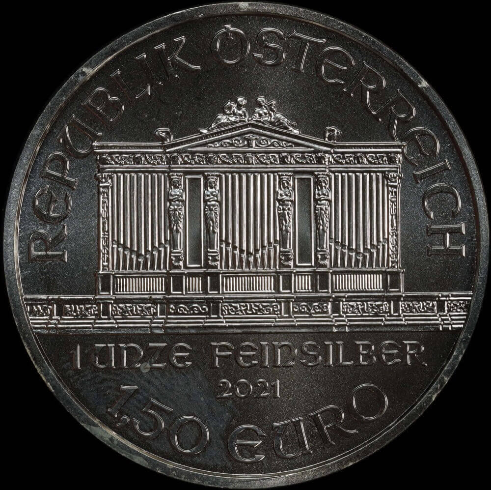 Austria 2021 Silver 1.5 Euro Uncirculated product image