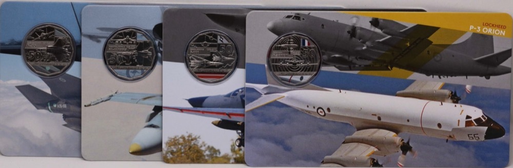 2021 50c 11 Coin Set Century of Air Power Collection product image