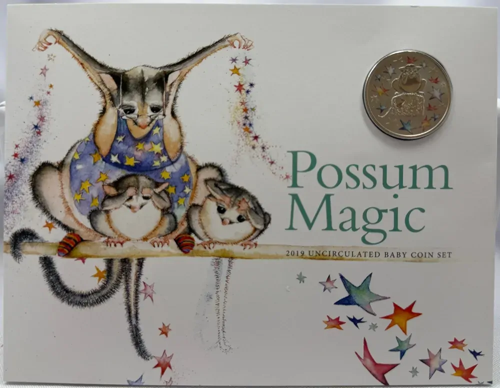 Australia 2019 Baby Uncirculated Mint Coin Set Possum Magic