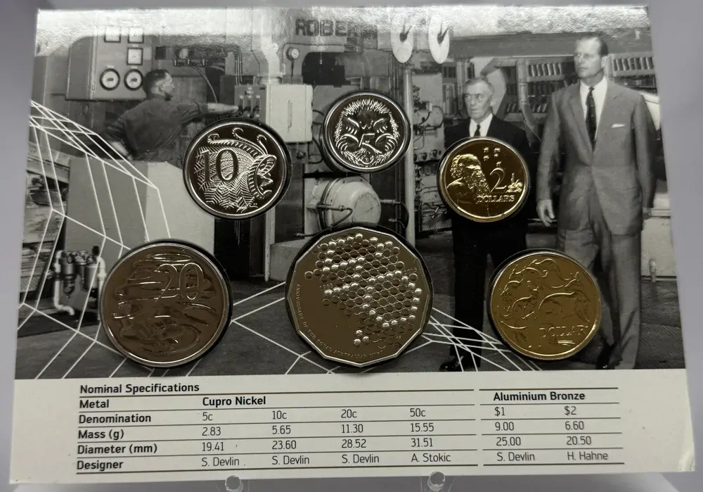 Australia 2015 Uncirculated Mint Coin Set 50th Berlin World Money Fair Edition