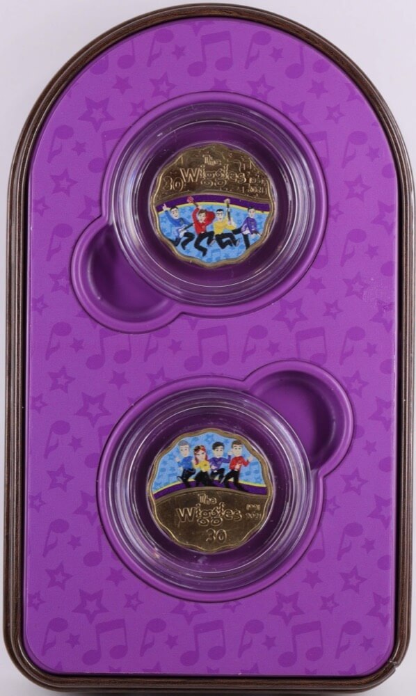 Australia 2021 30c 2 Coin Set 30 Years of the Wiggles product image