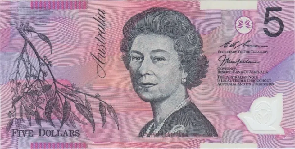 1996 $5 Note MacFarlane/Evans R218a Uncirculated