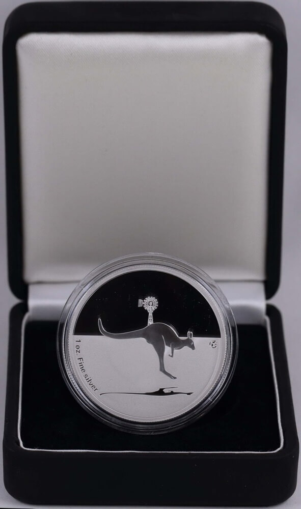 2013 Silver 1oz Proof Coin Kangaroo in the Outback - F15 Privy product image