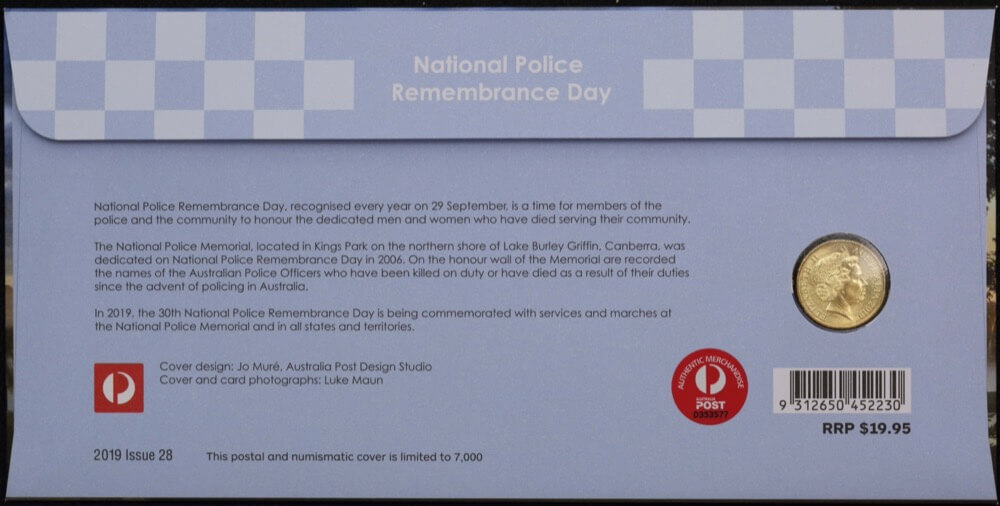 2019 2 Dollar PNC National Police Remembrance product image