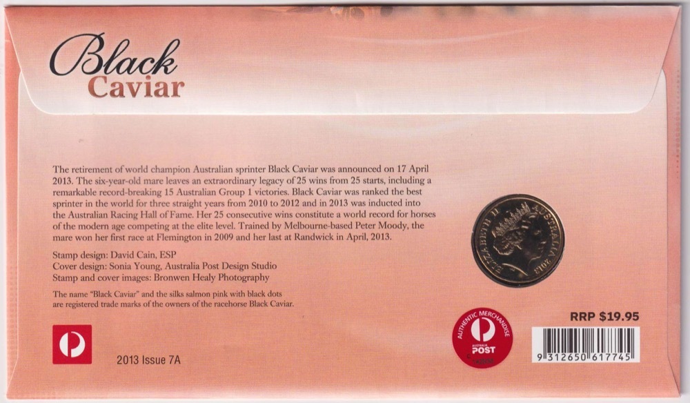 2013 1 Dollar PNC Black Caviar