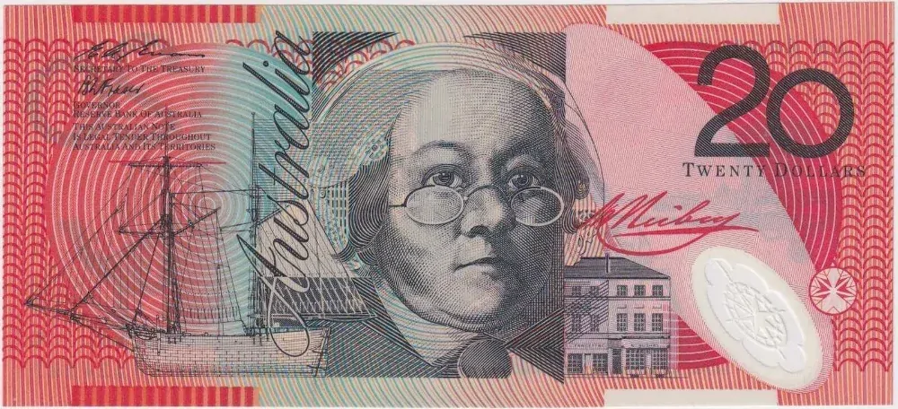 1996 $20 Note General Prefix Fraser/Evans R416c Uncirculated