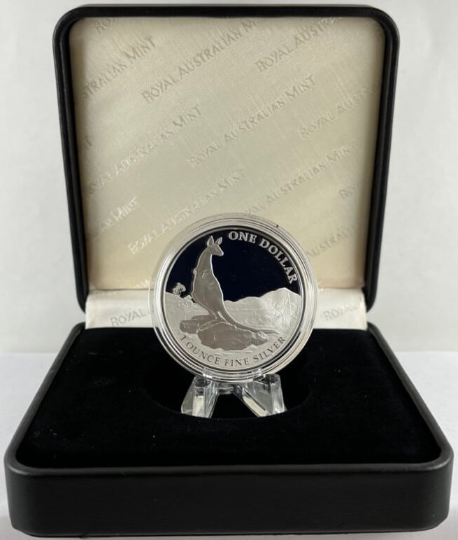 2013 Silver 1 Dollar Proof Explorers First Sightings - George Stubbs product image