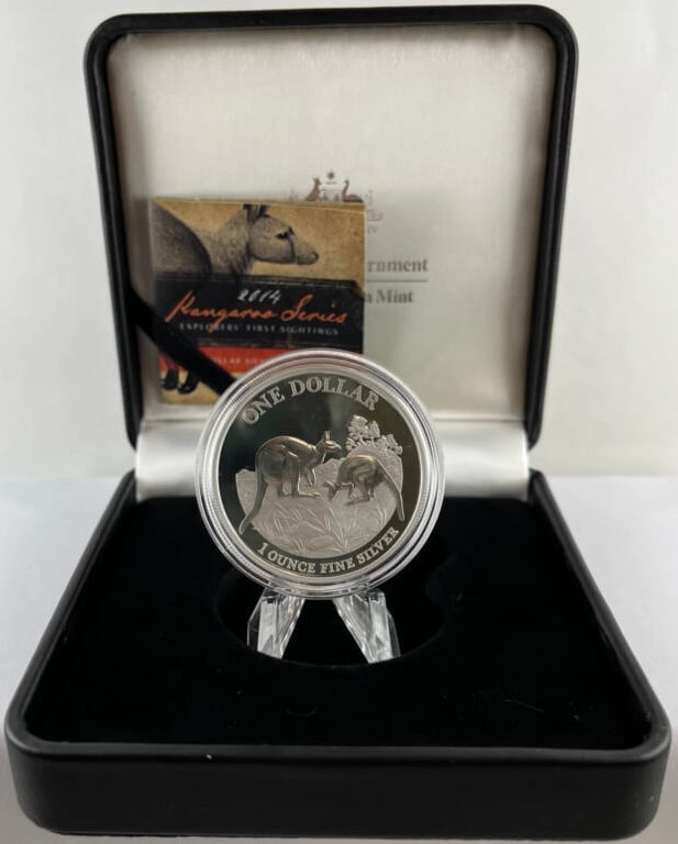 2014 Silver 1 Dollar Proof Explorers First Sightings - HL Richter product image