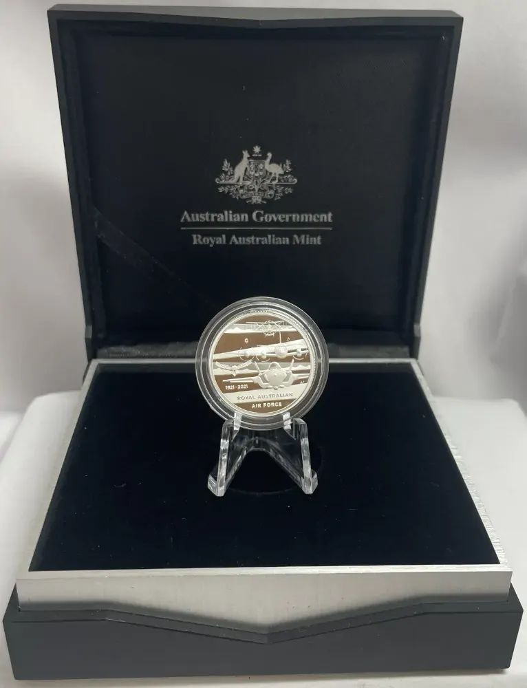 2021 Silver 1 Dollar Proof Heroes of the Sky - Robyn Williams