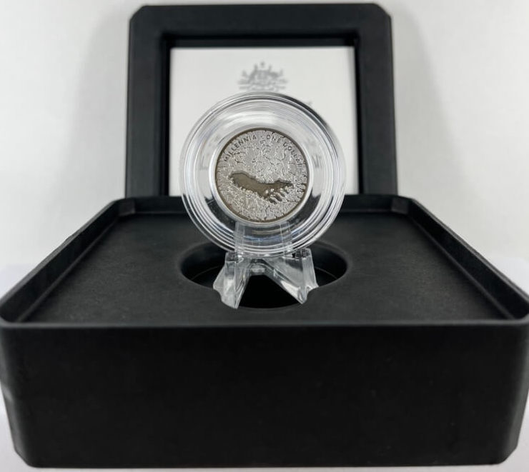 2021 Silver 1 Dollar Proof Footprints in Time product image