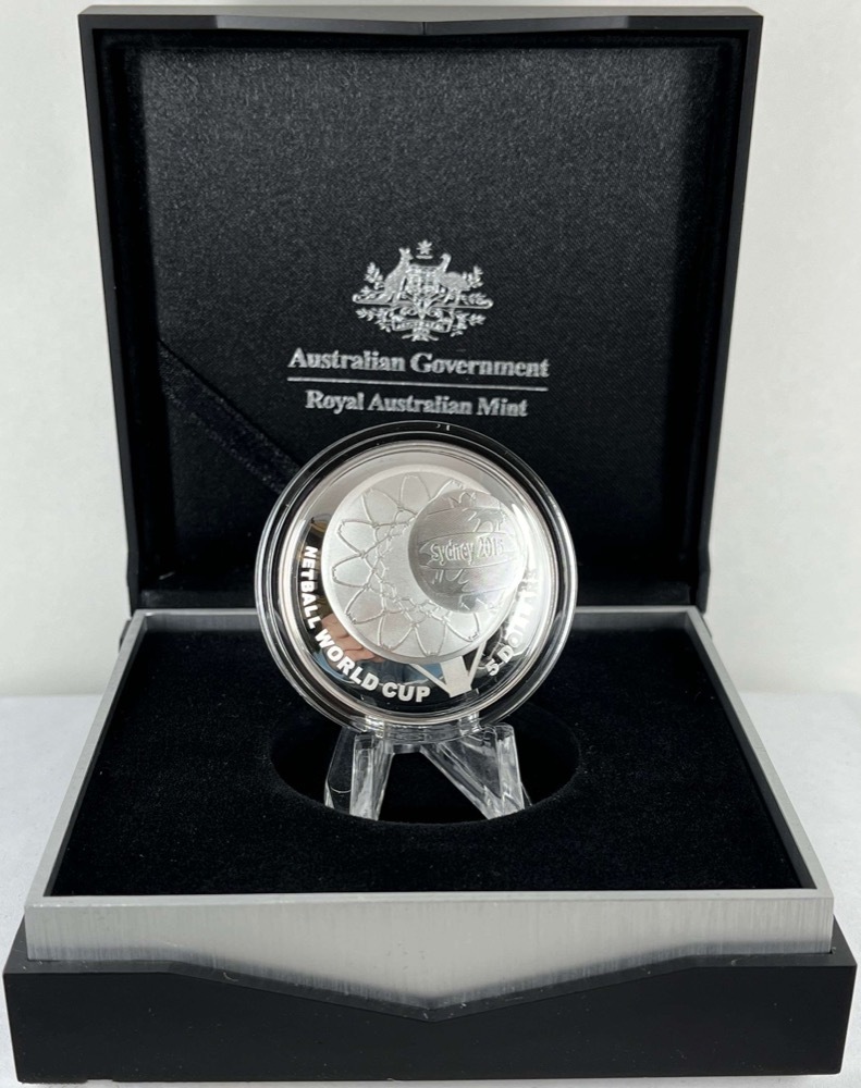 2015 Silver 5 Dollar Proof Netball World Cup - Sydney product image