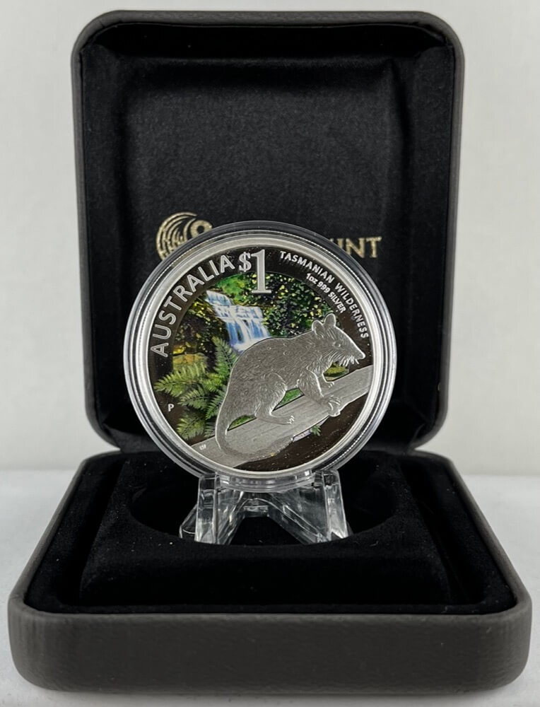 2011 Silver 1 Ounce Proof Coins Celebrate Australia Tasmanian Wilderness