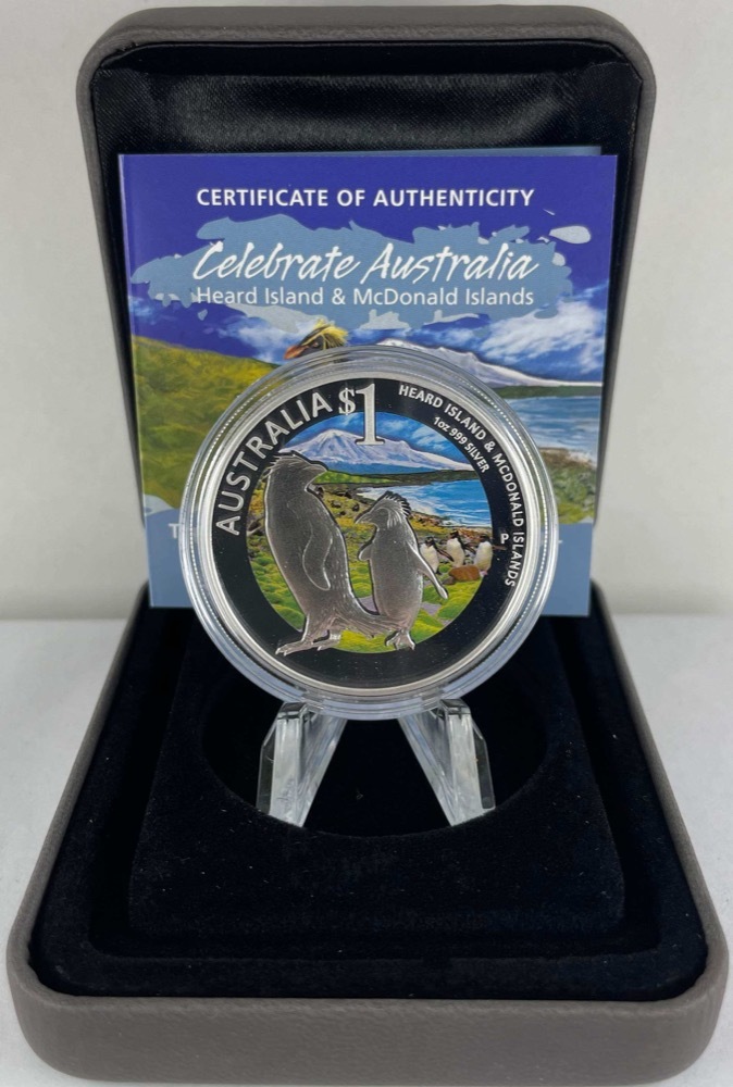 2011 Silver 1 Ounce Proof Coins Celebrate Australia Heard & McDonald Islands product image