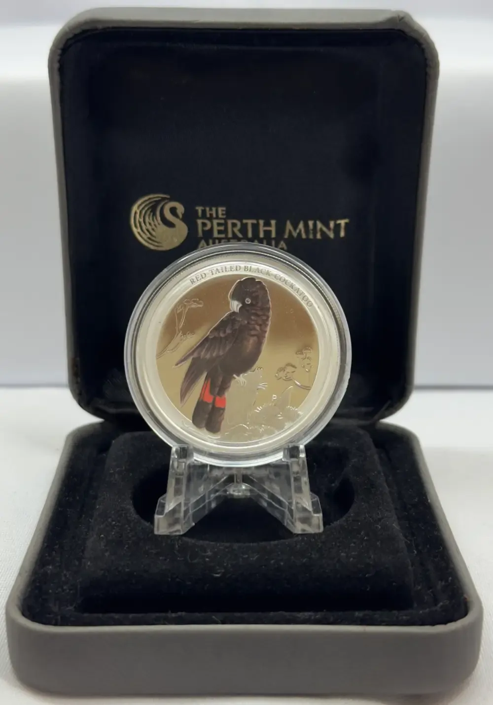 2013 Silver 1/2oz Proof Coin Birds of Australia - Red-Tailed Black Cockatoo product image