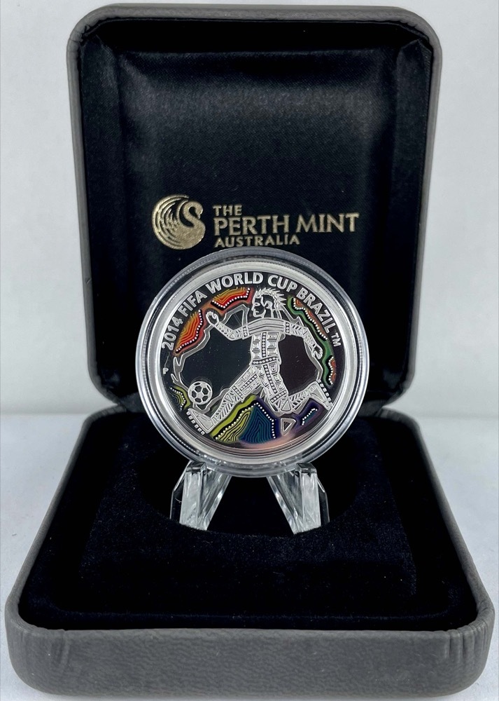 2014 Silver 1/2oz Proof  Coins FIFA World Cup - Brazil product image