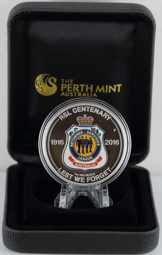 2016 Silver 1oz Proof Coin RSL Centenary product image