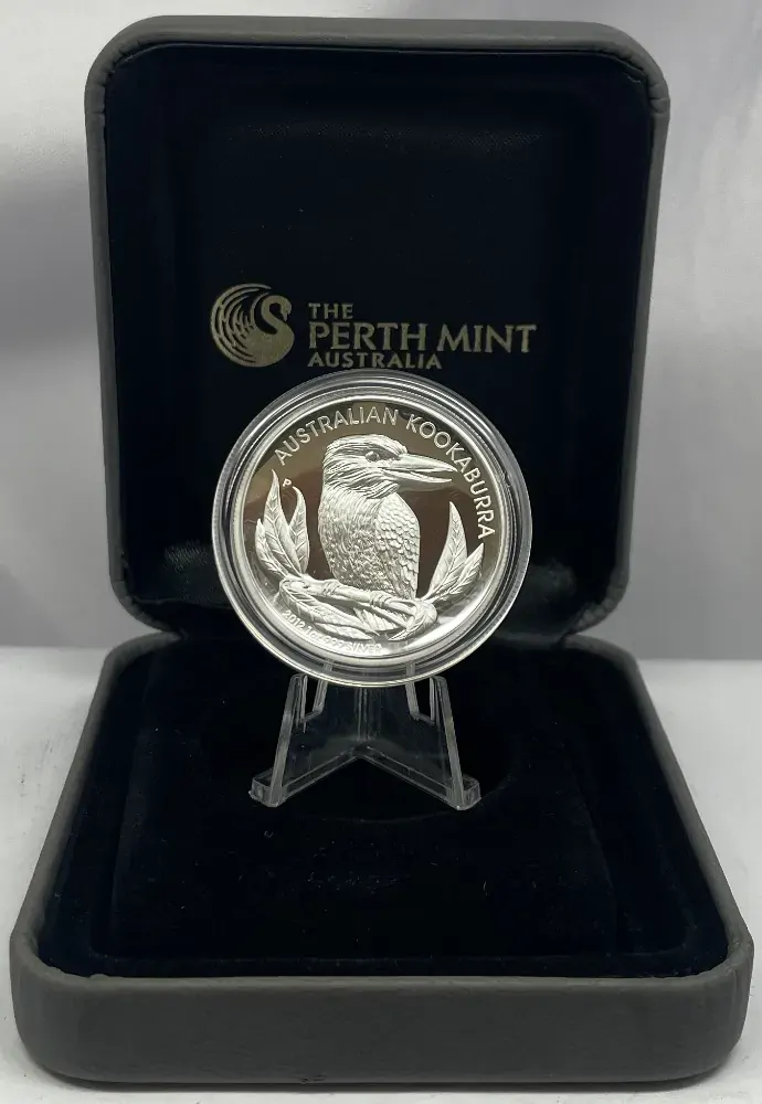 2012 Silver 1 Ounce High Relief Proof Coin Kookaburra product image