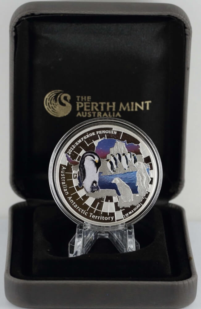 2012 Silver 1oz Proof Coin AAT - Emperor Penguin product image