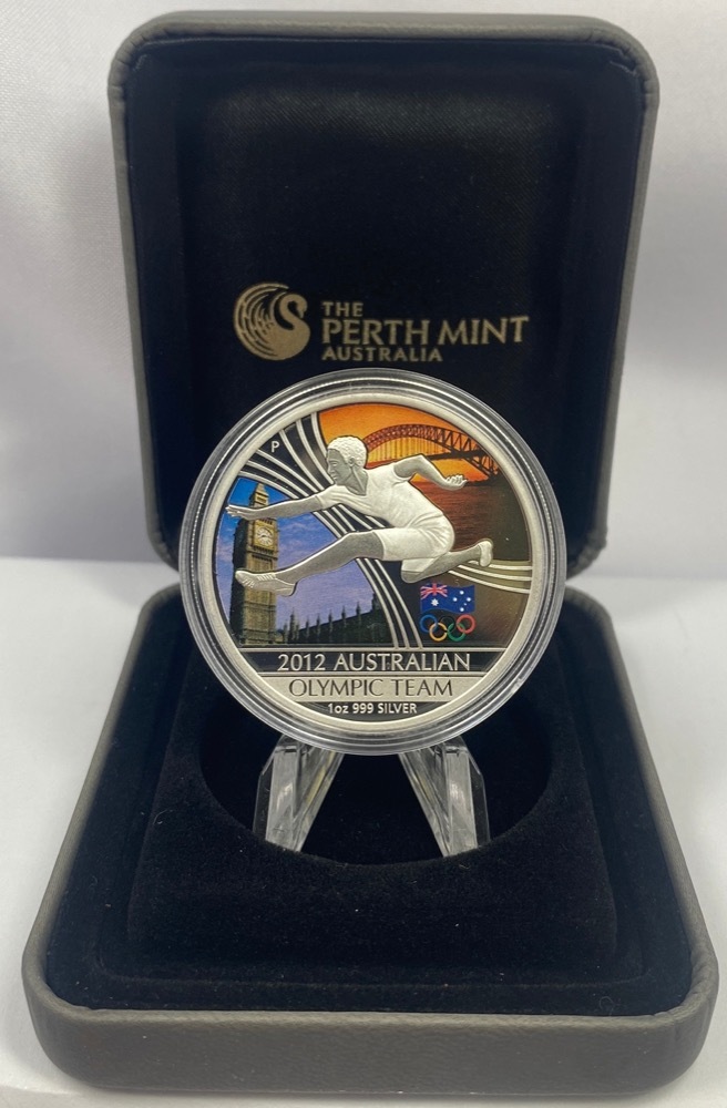 2012 Silver 1oz Proof Coin Australian Olympic Team product image