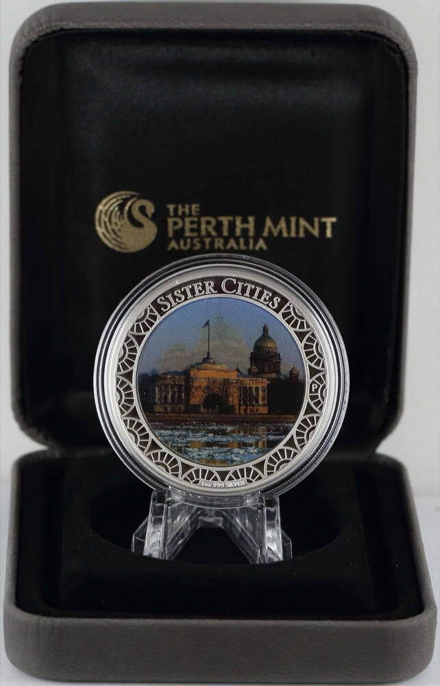 2013 Silver 1oz Proof Coin Melbourne/St Petersburg ANDA product image