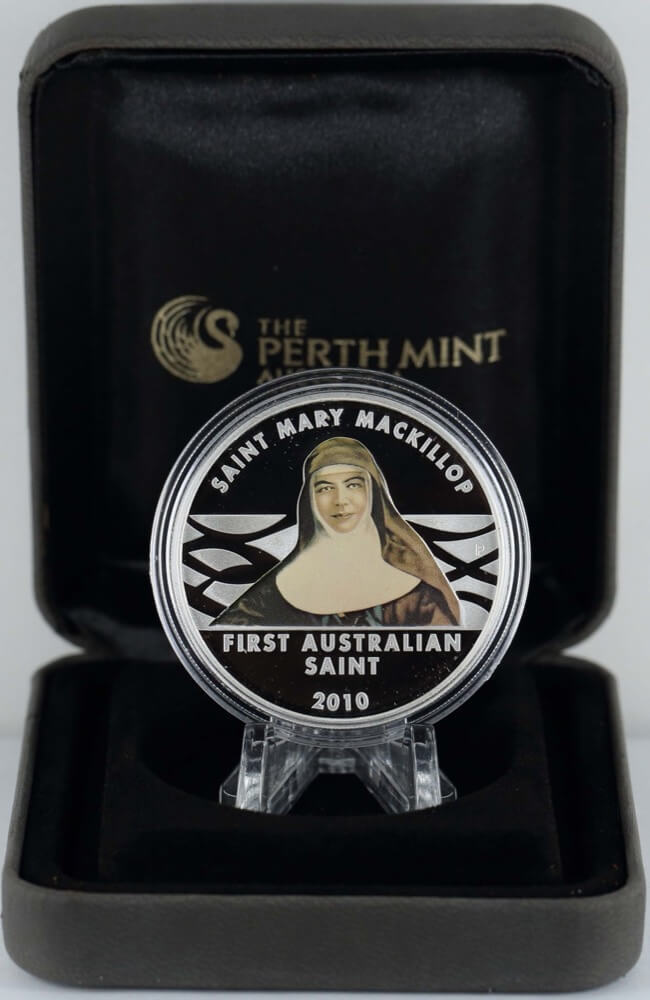 2010 Silver 1oz Proof Coin Saint Mary MacKillop product image