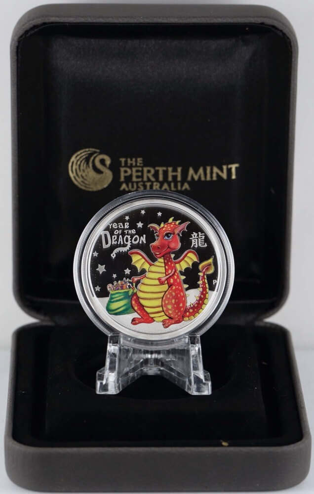 Tuvalu 2012 Silver 1/2oz Proof Coin Baby Dragon product image